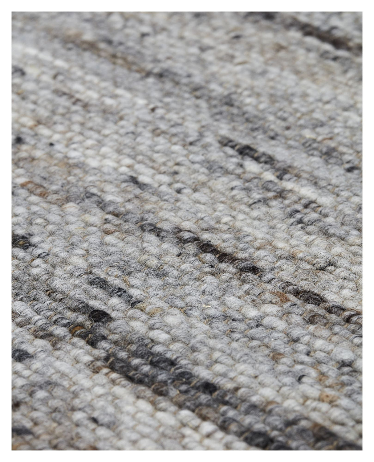 Hafi Rug 200x80 - Gray/Brown