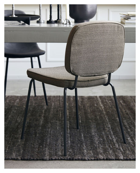 Hapur Dining Chair - Dark sand