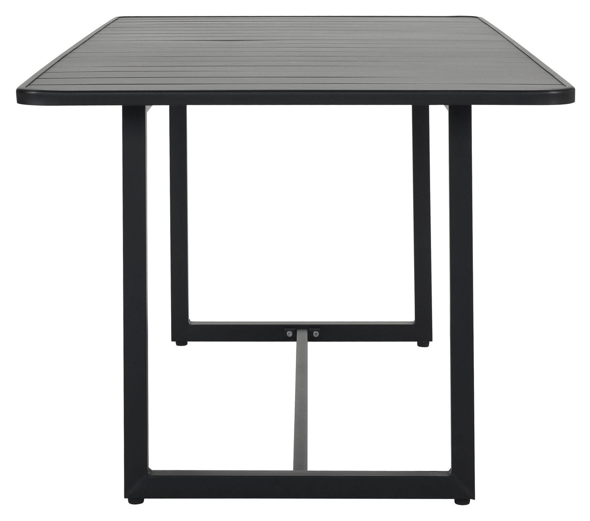 Helo Garden Table, 90x200, Black