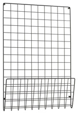 Mesh Notice Board - Black