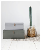 Metal Storage Bags - Gray/Green