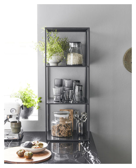 House Doctor Model A Shelf, h90, Black