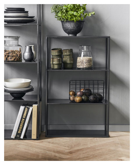 House Doctor Model B Shelf, h80, Black