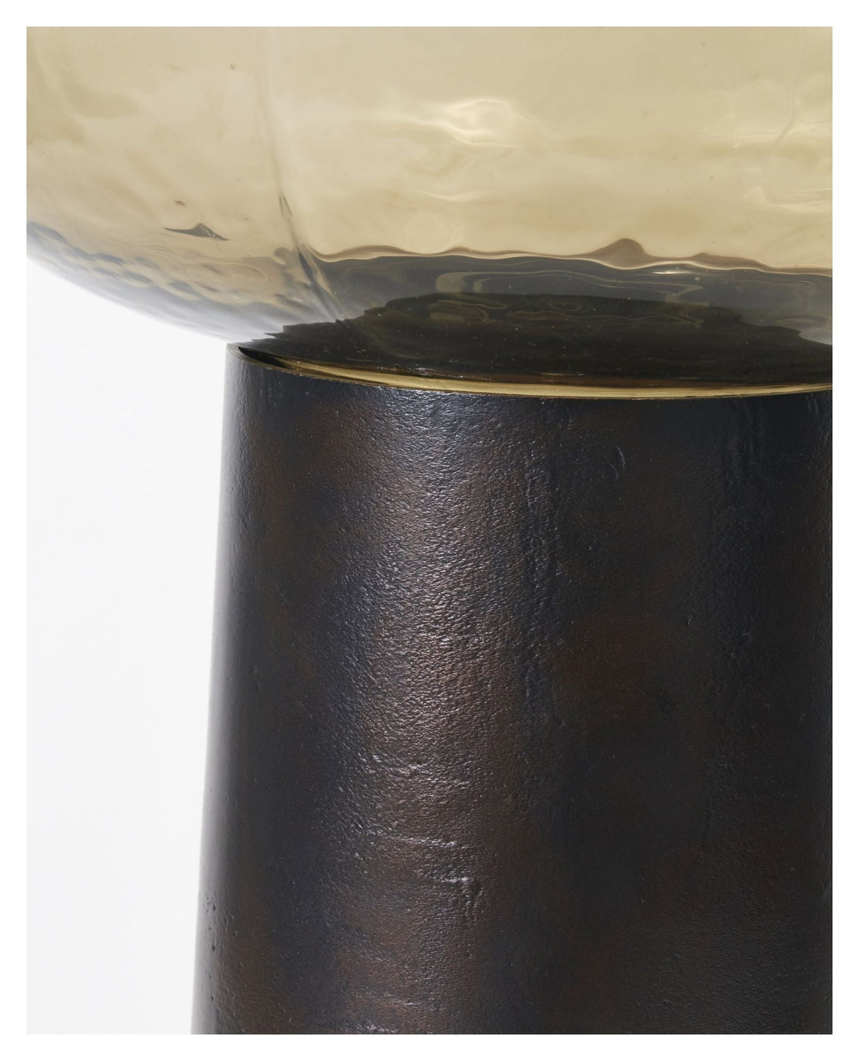 Note Table lamp - Brown-plated brass