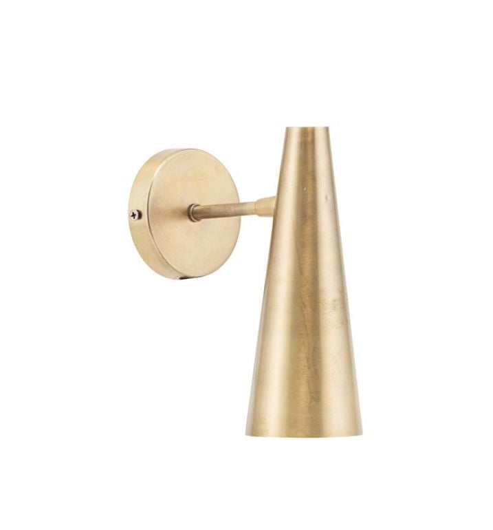 House Doctor Precise Wall Lamp Brass Finish