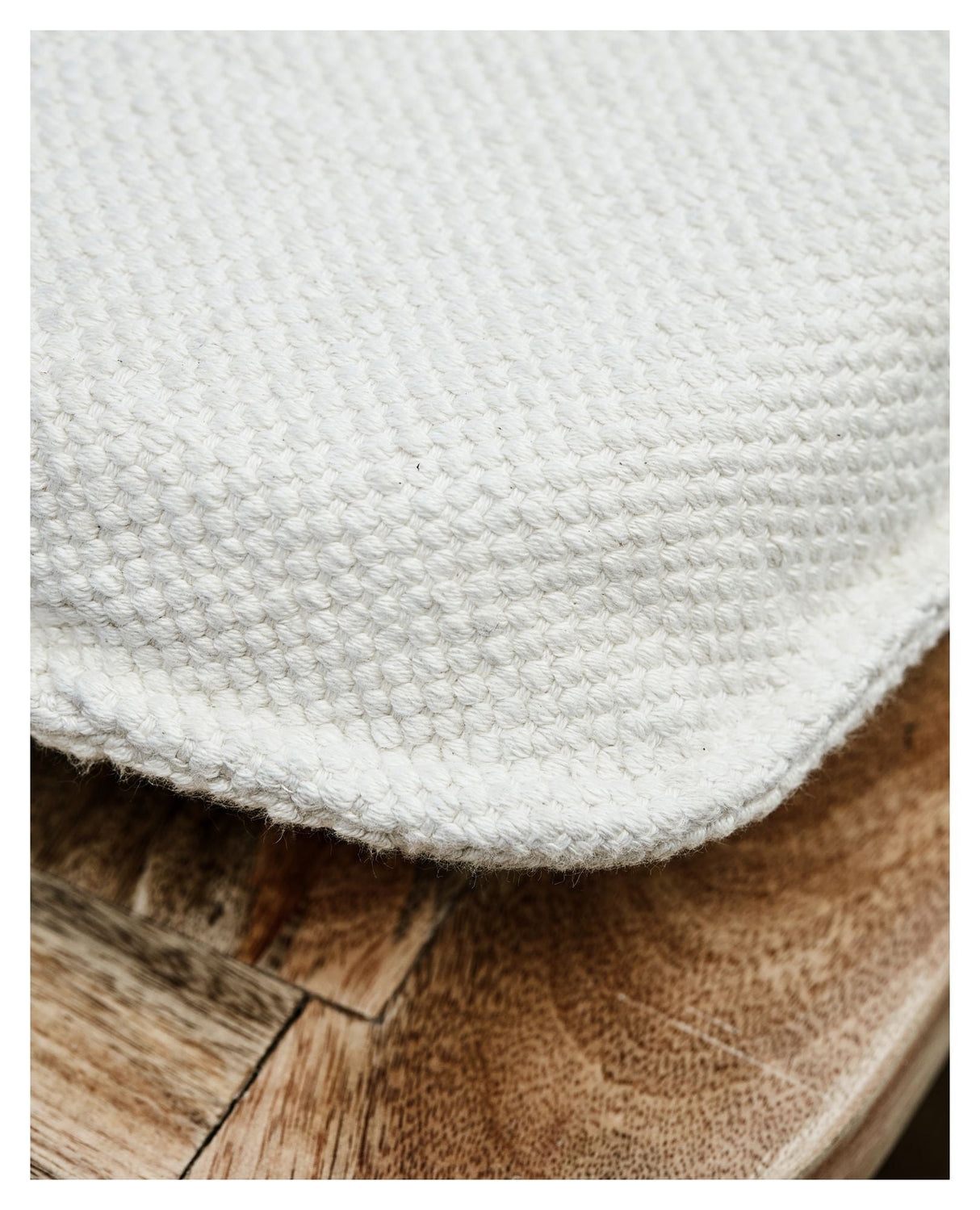 Puna Seat Cushion with Fill - Off-white