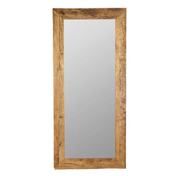 Pure mirror with wooden frame, 95x210