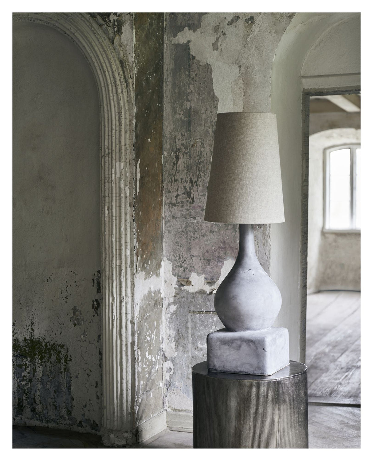 Sage Floor Lamp, Gray