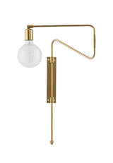 Swing Wall Lamp Brass L:35