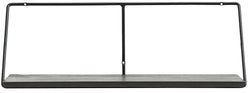 House Doctor Wired Shelf, Black stain, L70cm