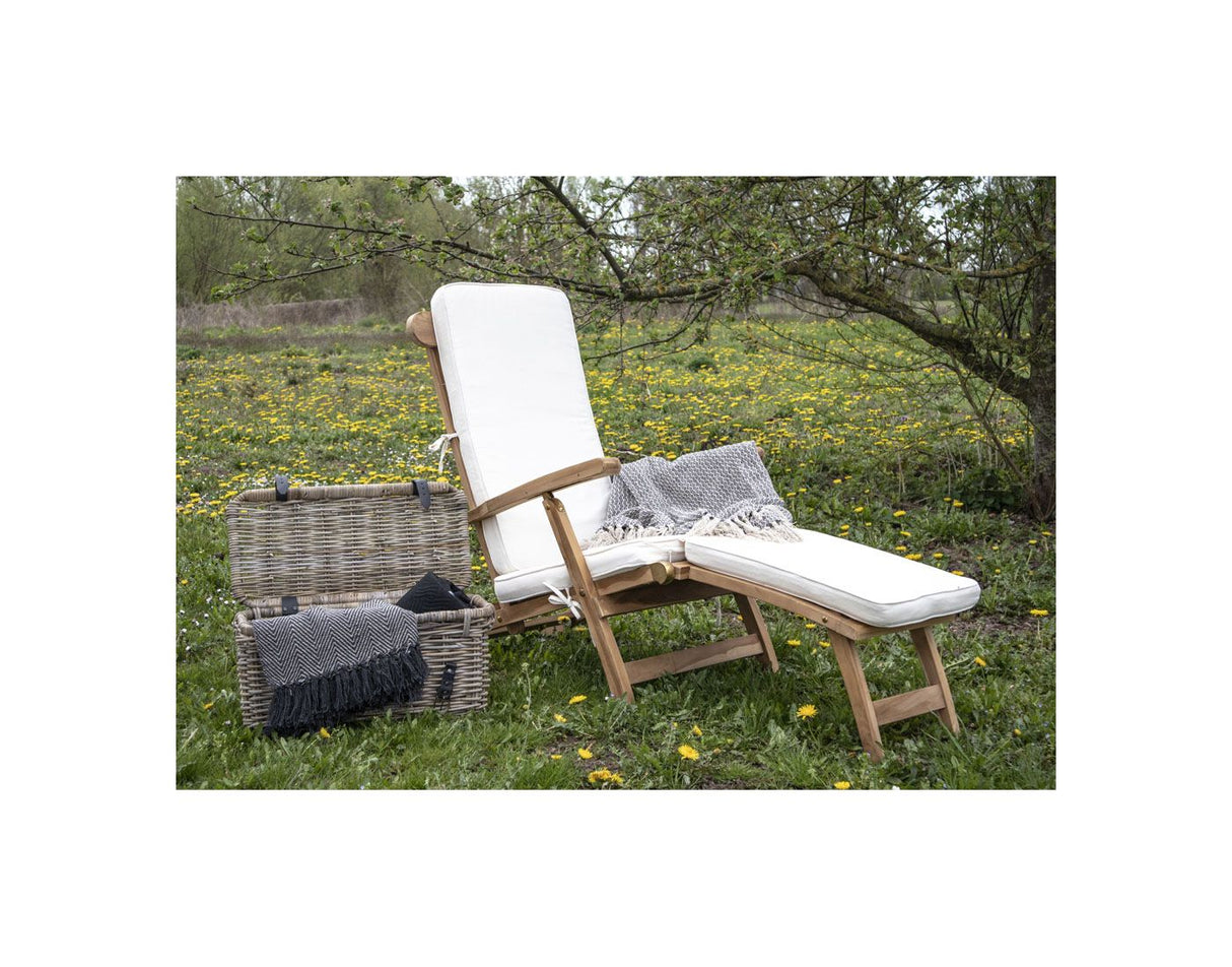 Arrecife Cushion for Deck Chair White