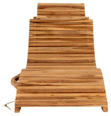 Arrieta Sunbed, Teak