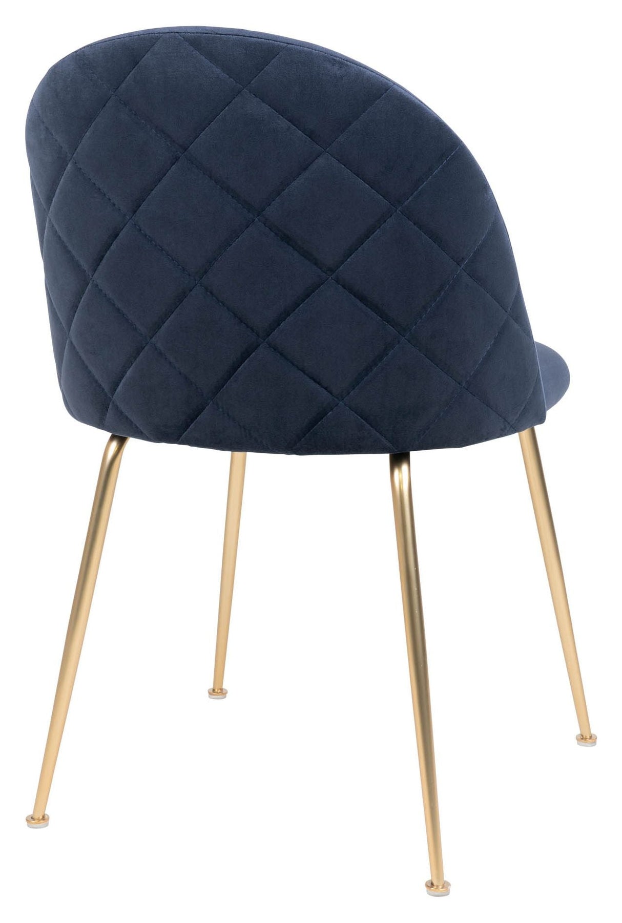 Geneve Dining chair, Blue velvet