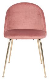 Geneva Dining chair, Rosa velour