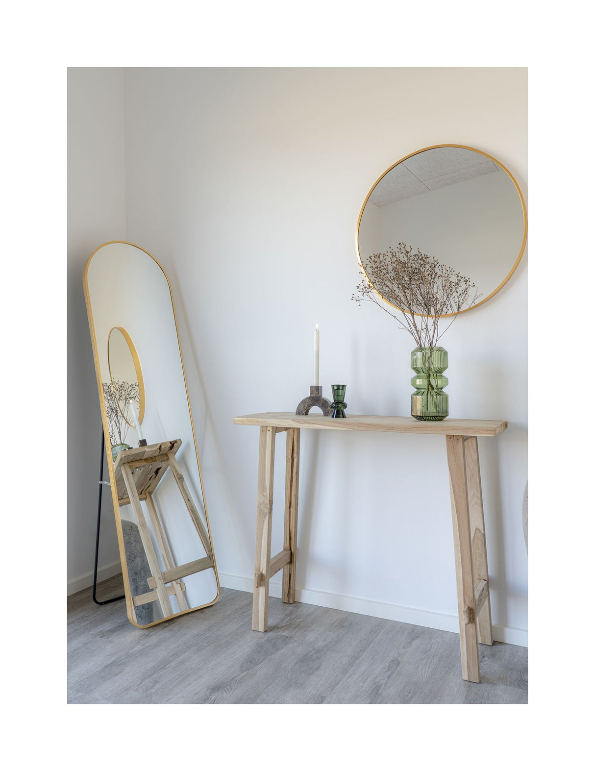 Girona Console Table, Teak, B90