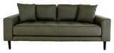 Lido 2.5-seater sofa, Olive green