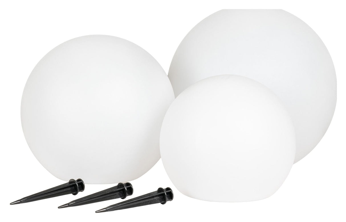 Lifton Lamp, White, Rechargeable, Set of 3