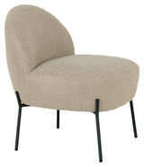 Merida Armchair, Gray Brown