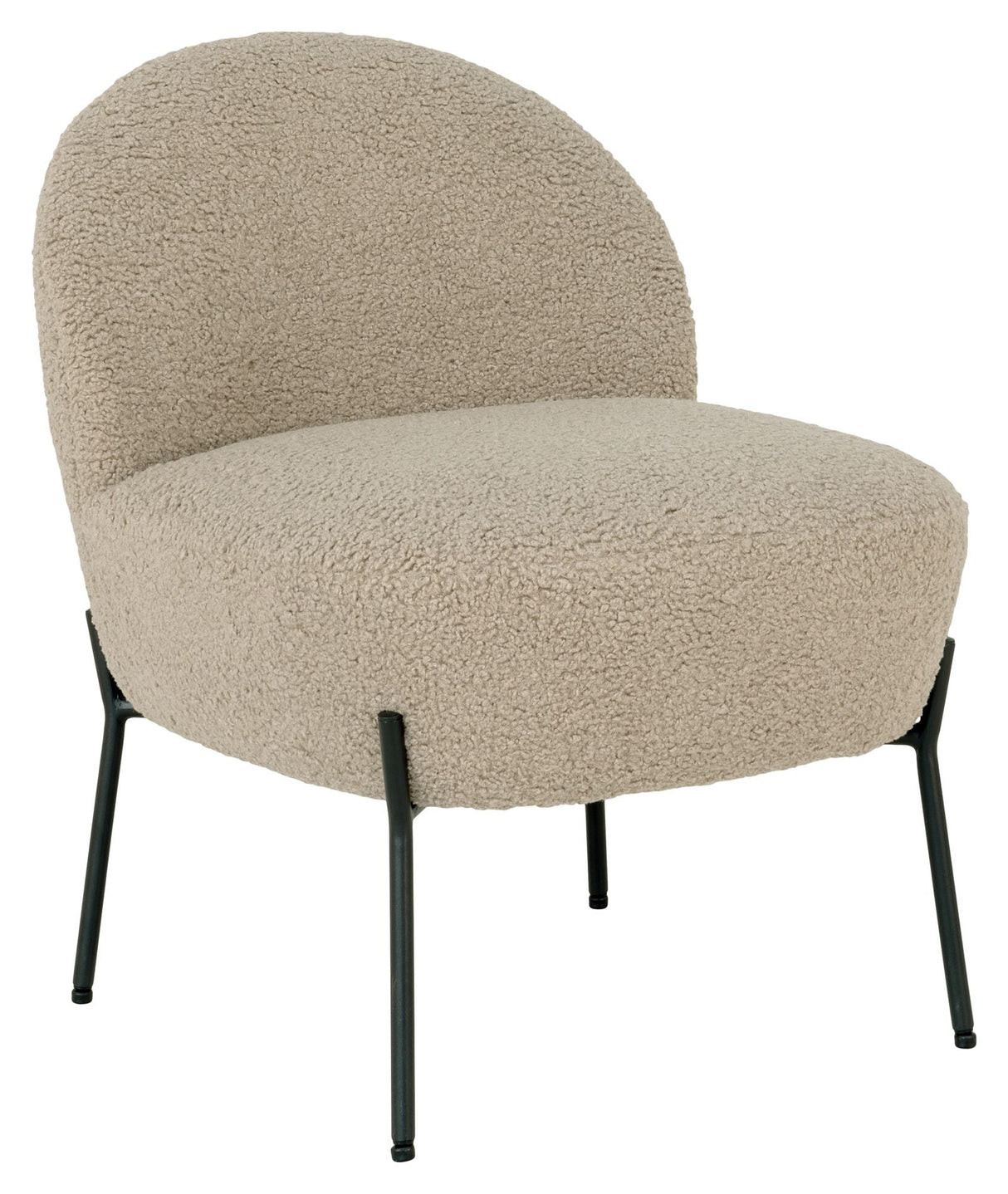 Merida Armchair, Gray Brown