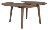 Metz Dining table, Smoked and oiled oak