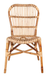 Prado Garden Chair, Rattan, Nature, 46x55x92