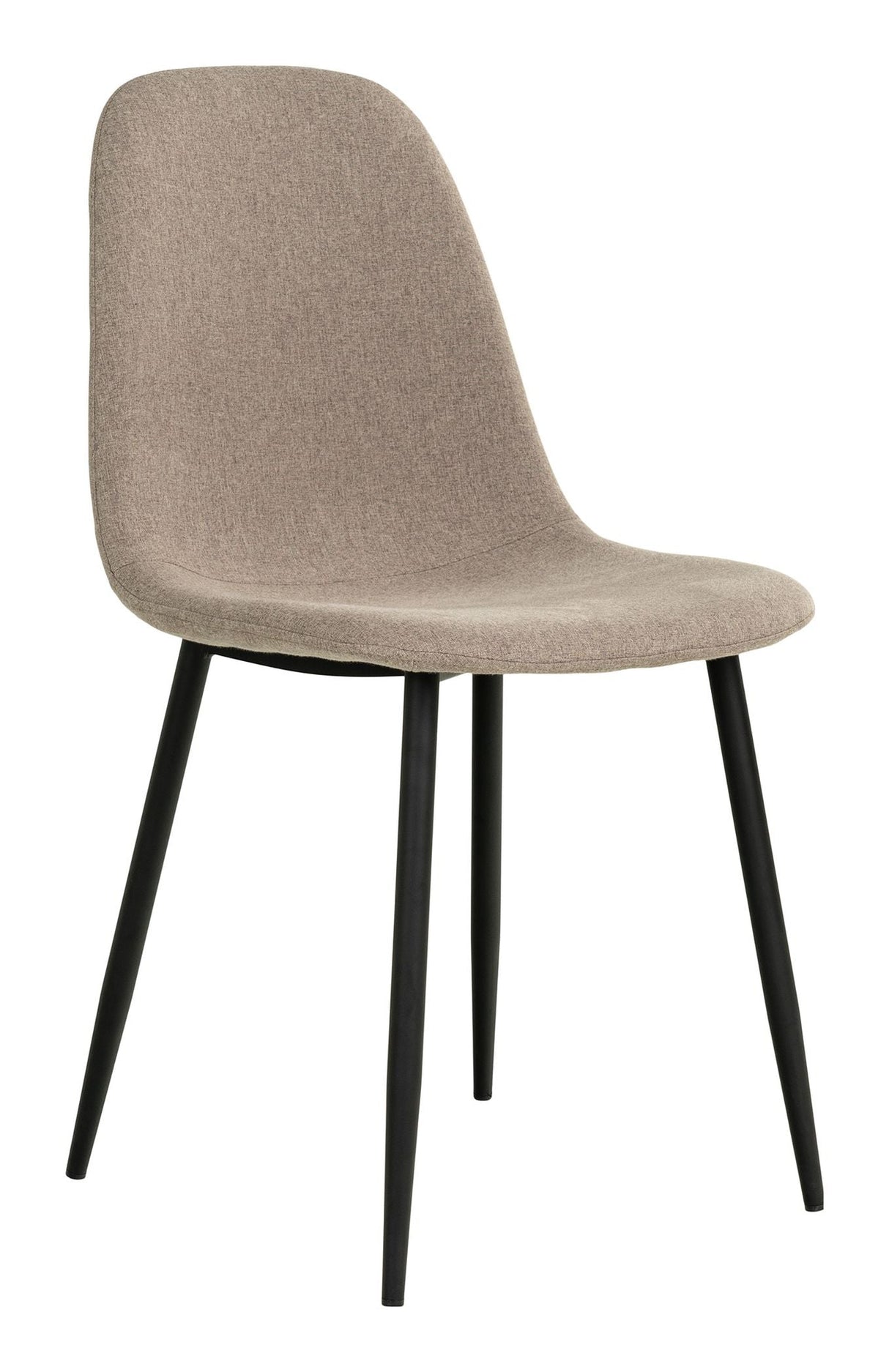 Stockholm Dining chair, Stone with black legs