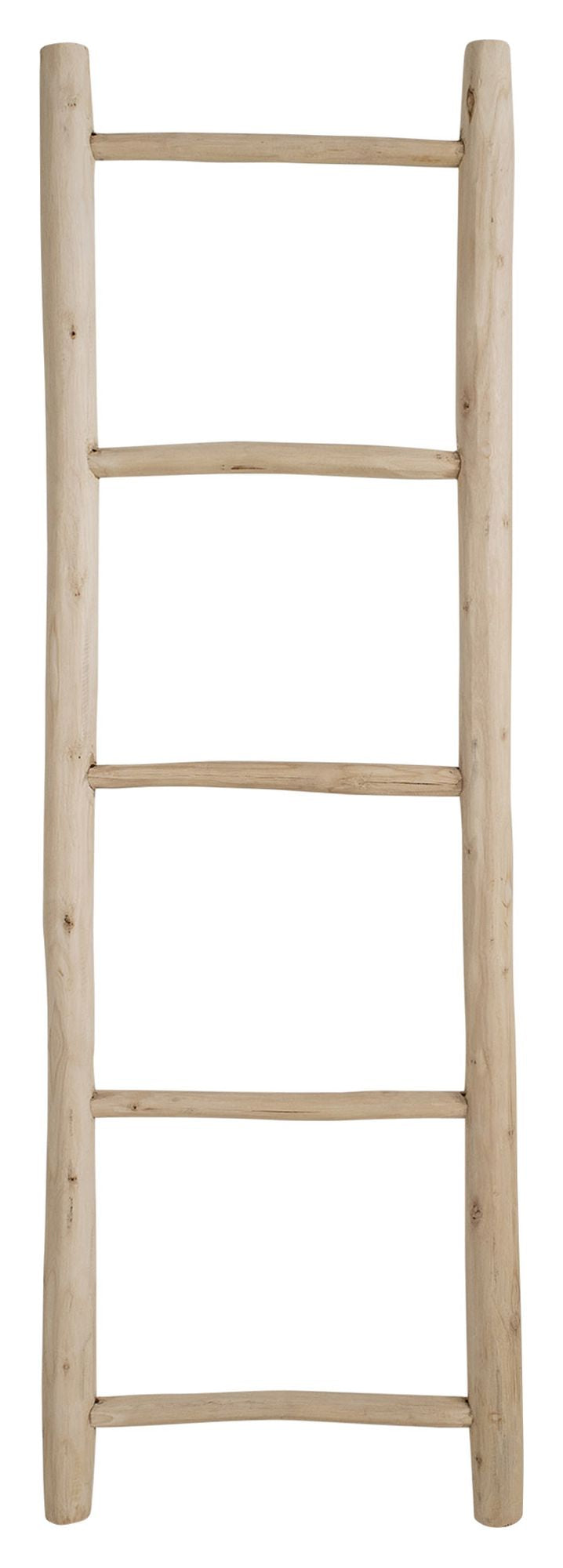 Teak Deco Ladder/Clothing Stand, H150 cm