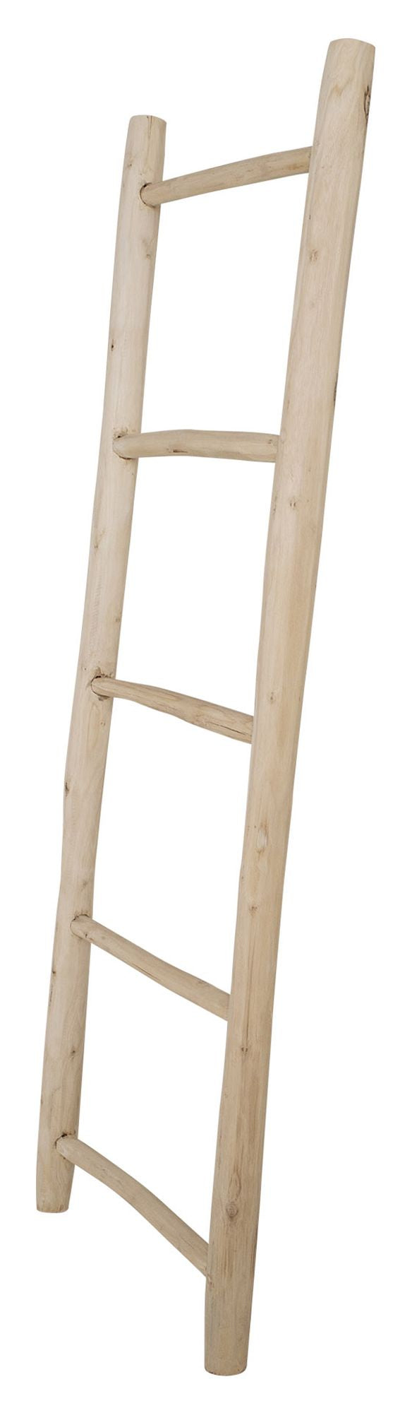 Teak Deco Ladder/Clothing Stand, H150 cm