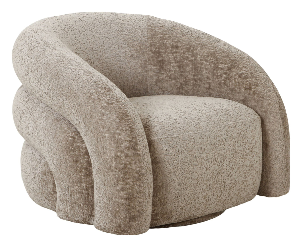 Valleta Lounge chair with swivel function, Nature