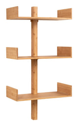 Villa Wall Shelf, Bamboo, Nature, 50x102