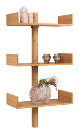 Villa Wall Shelf, Bamboo, Nature, 50x102