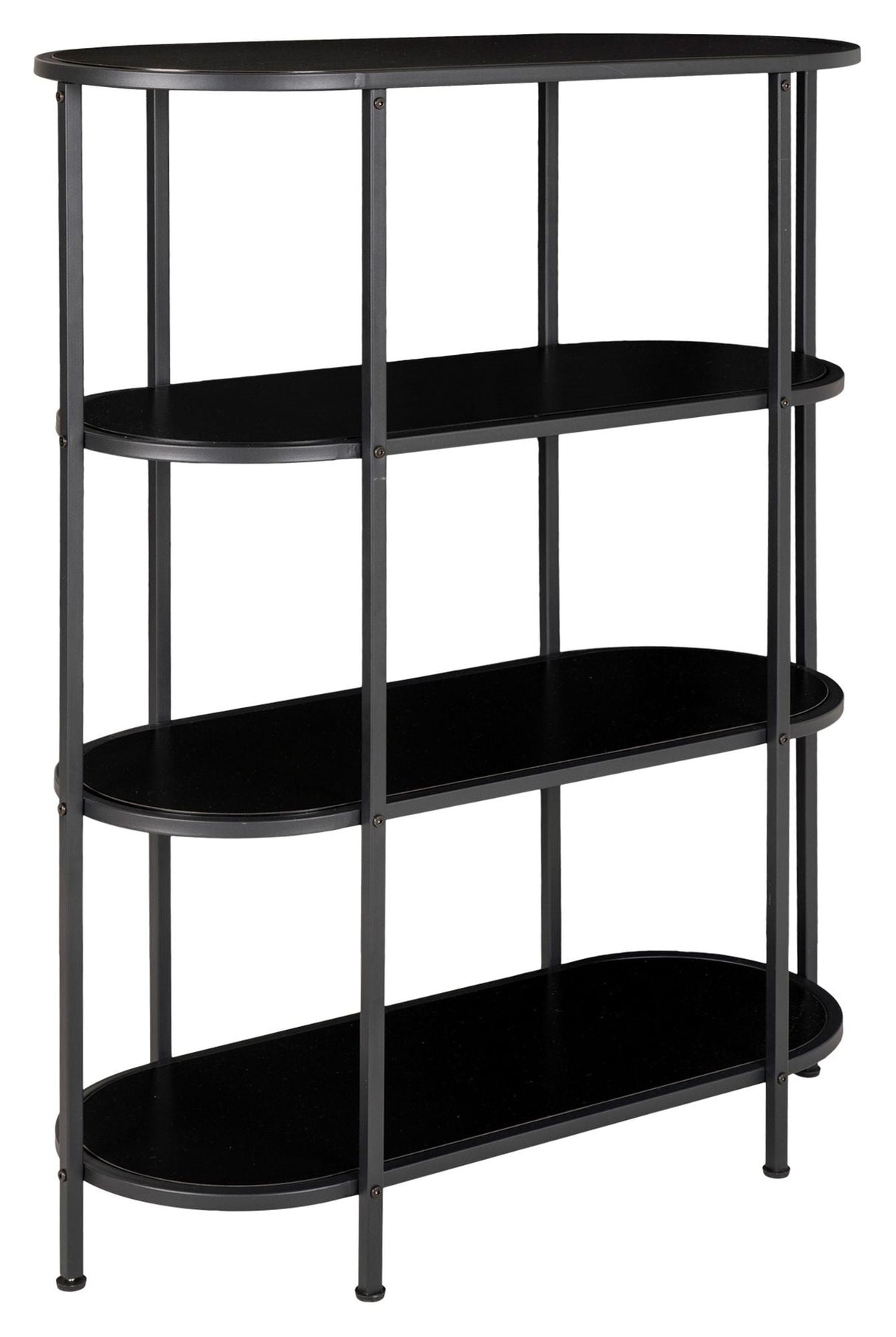 Vita Shelf w. 4 shelves, Black