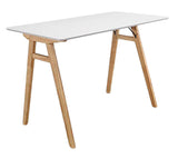 Vojens Desk 120x60, White/Nature