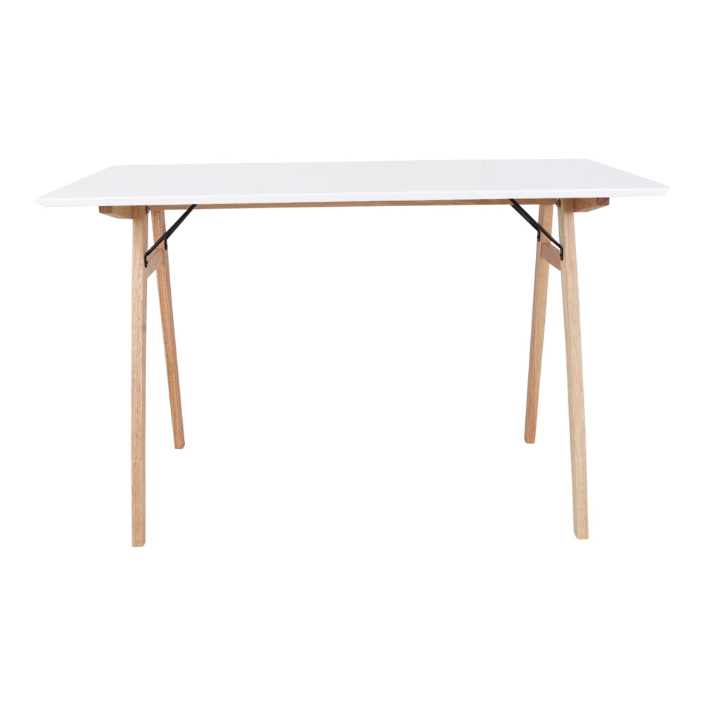 Vojens Desk 120x60, White/Nature