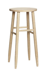 Hübsch Acorn Bar stool H72 cm, Oak