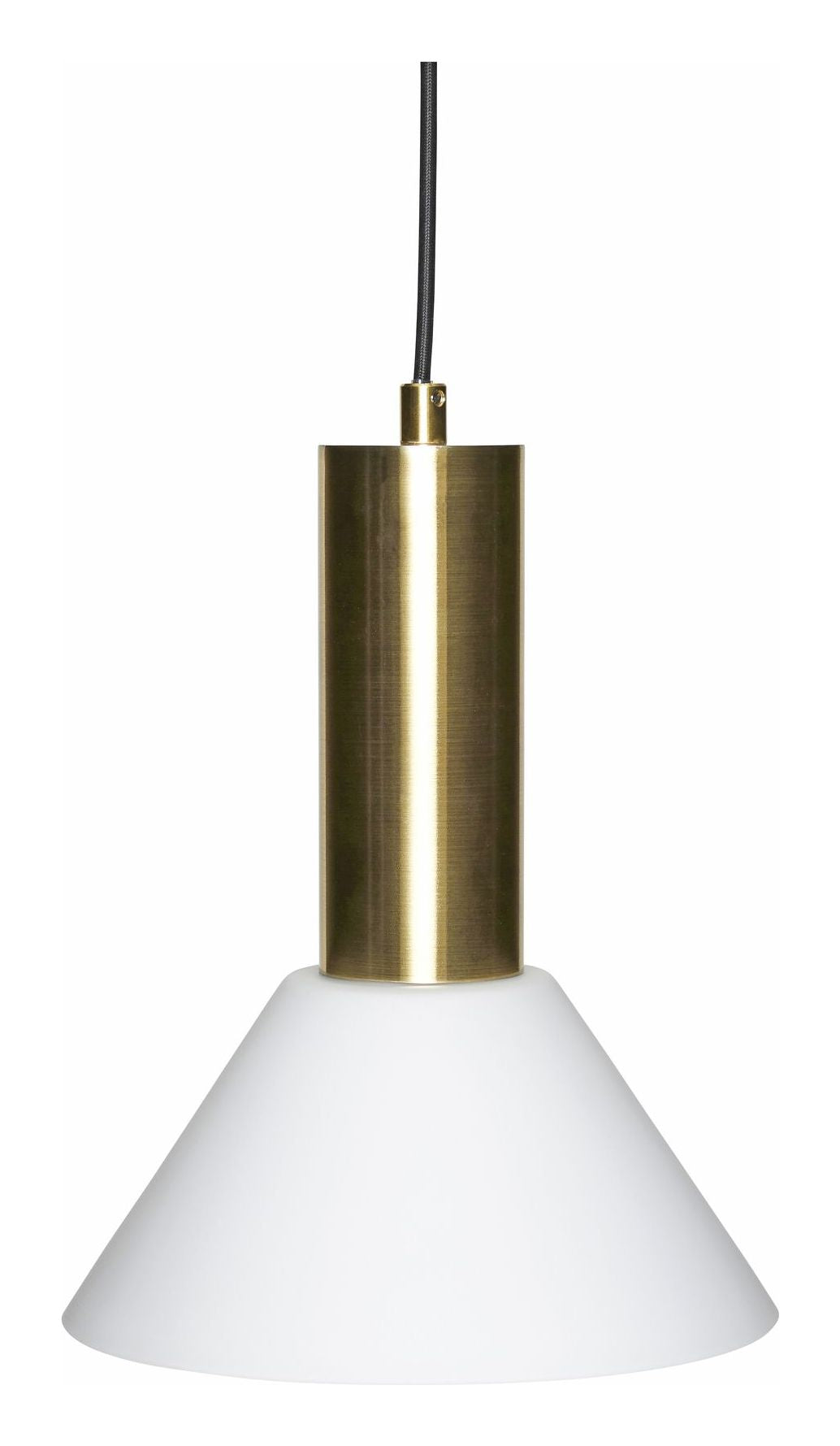 Contrast Pendant, Brass