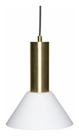 Contrast Pendant, Brass