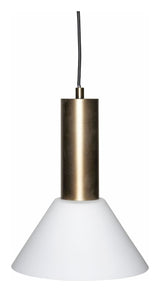 Contrast Pendant, Polished Brass