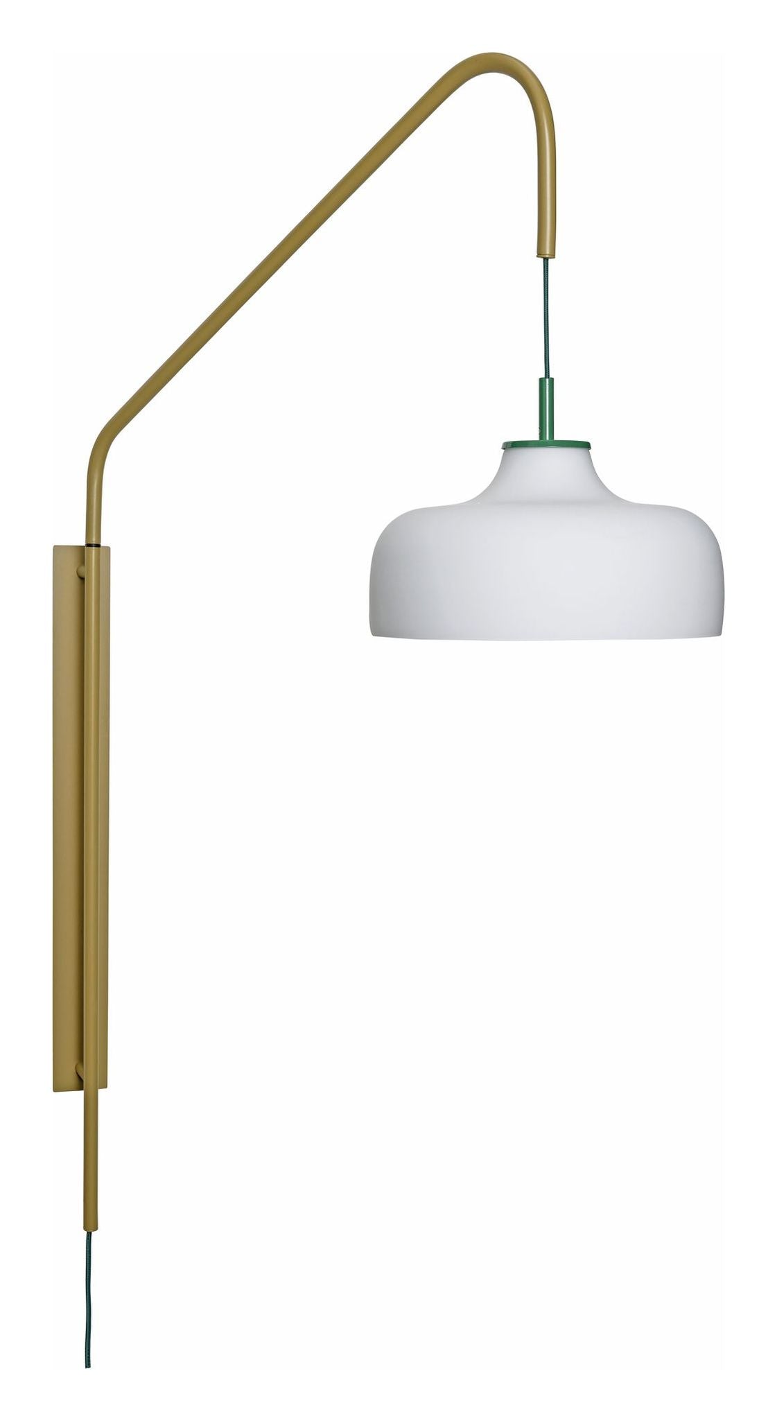 Current Wall Lamp, Green/Khaki