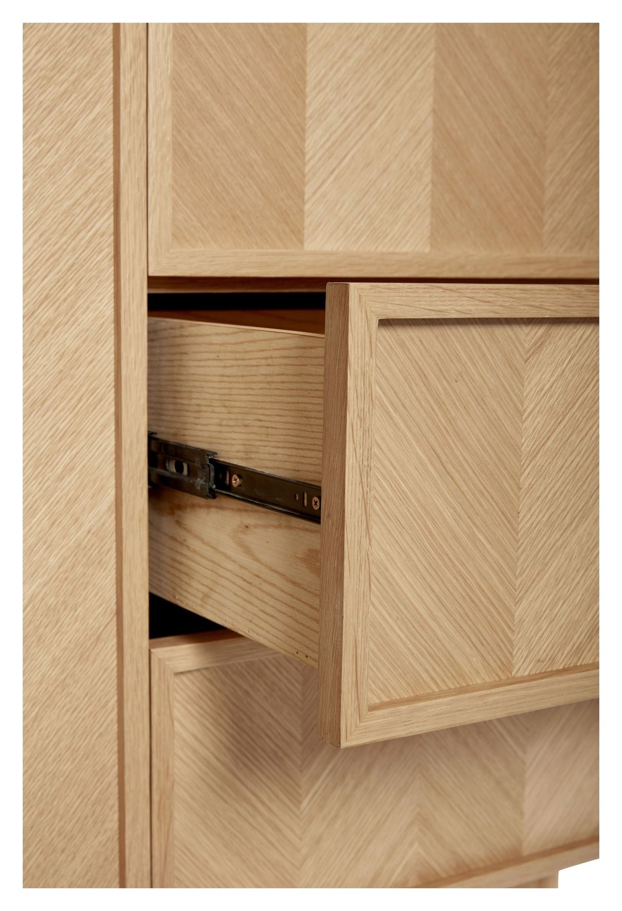 Hübsch Herringbone Wardrobe, oak, herringbone