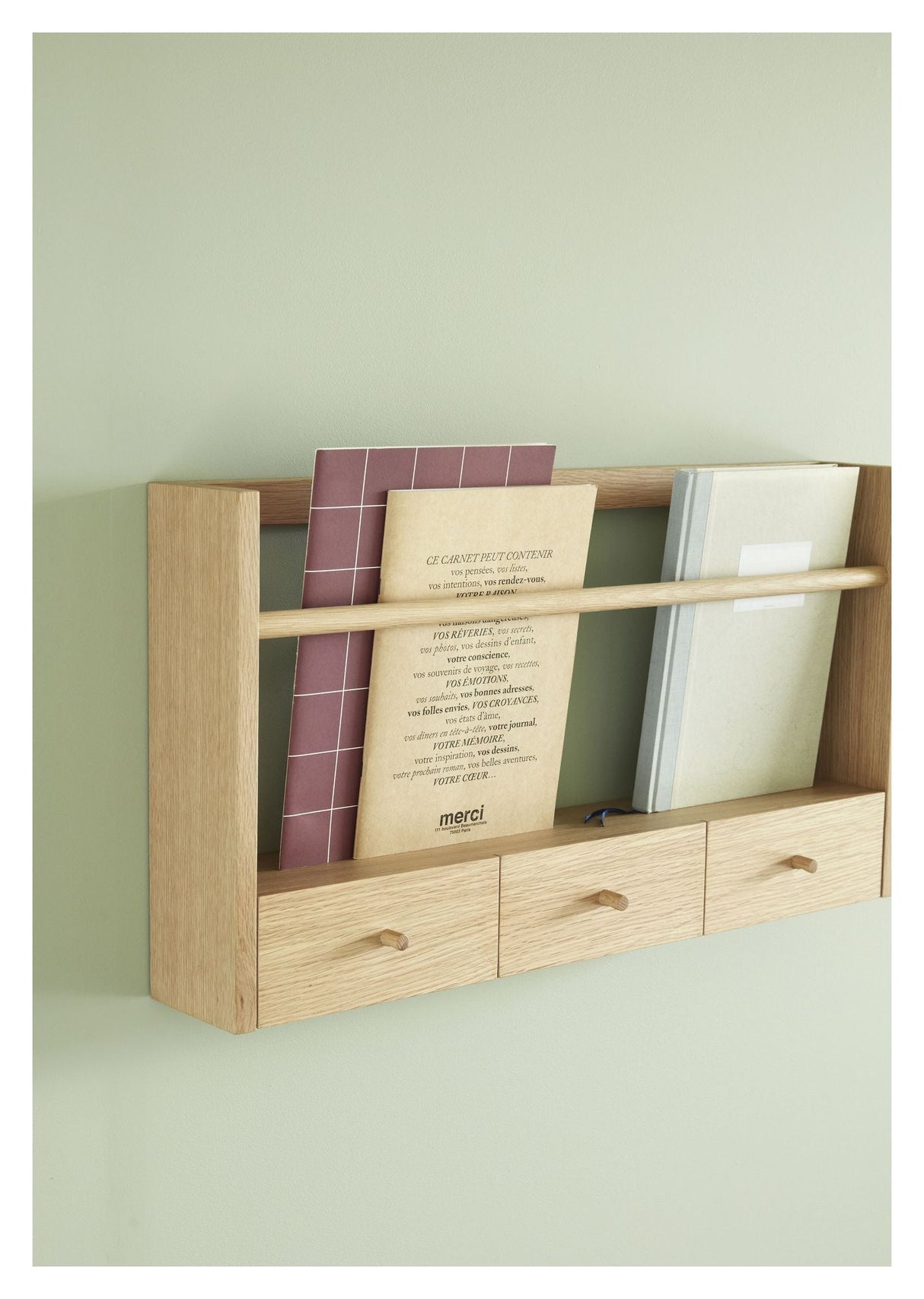 Hübsch Story Shelf, oak