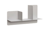 Hübsch Fold Shelf, Light Gray Metal