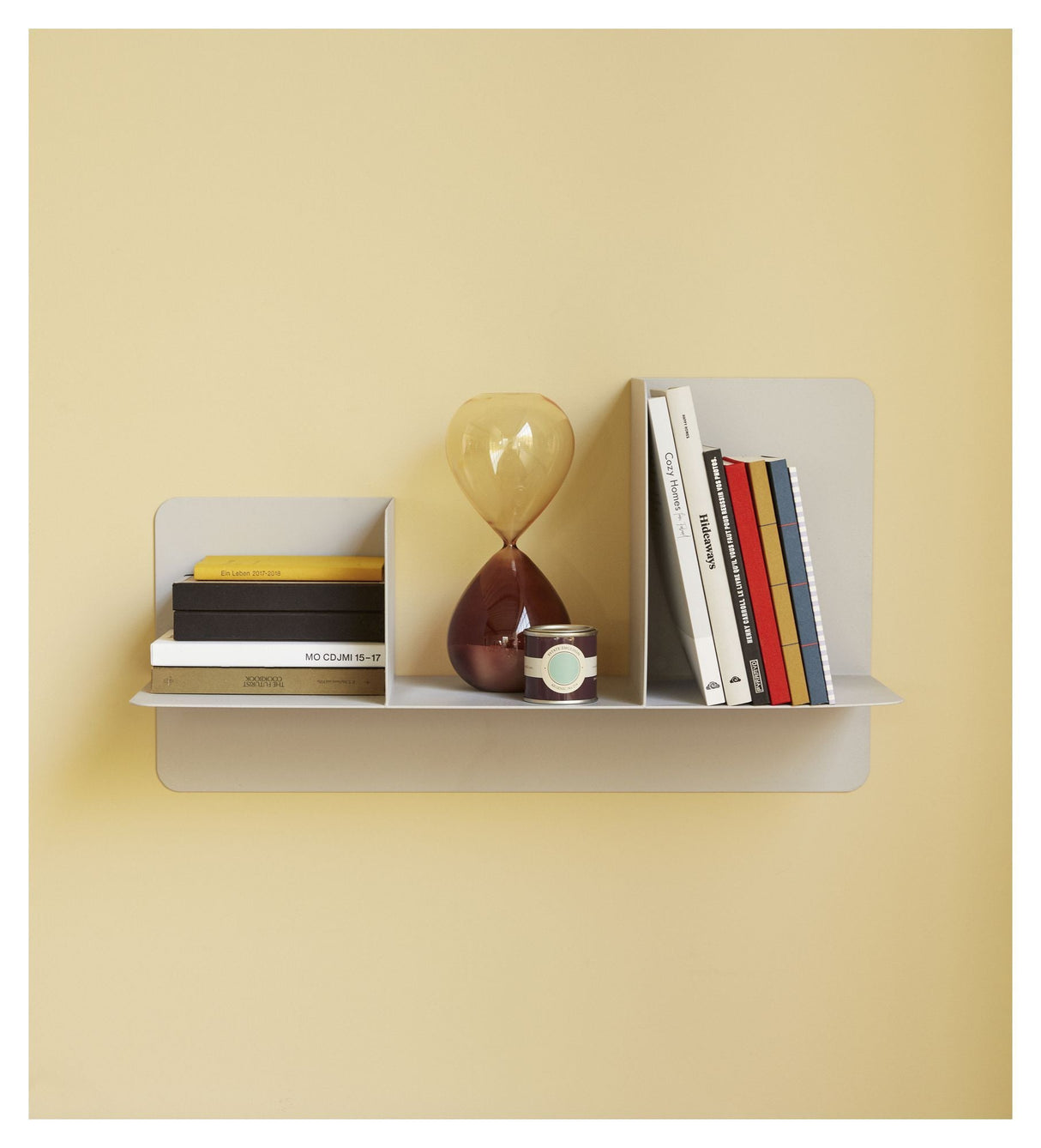 Hübsch Fold Shelf, Light Gray Metal