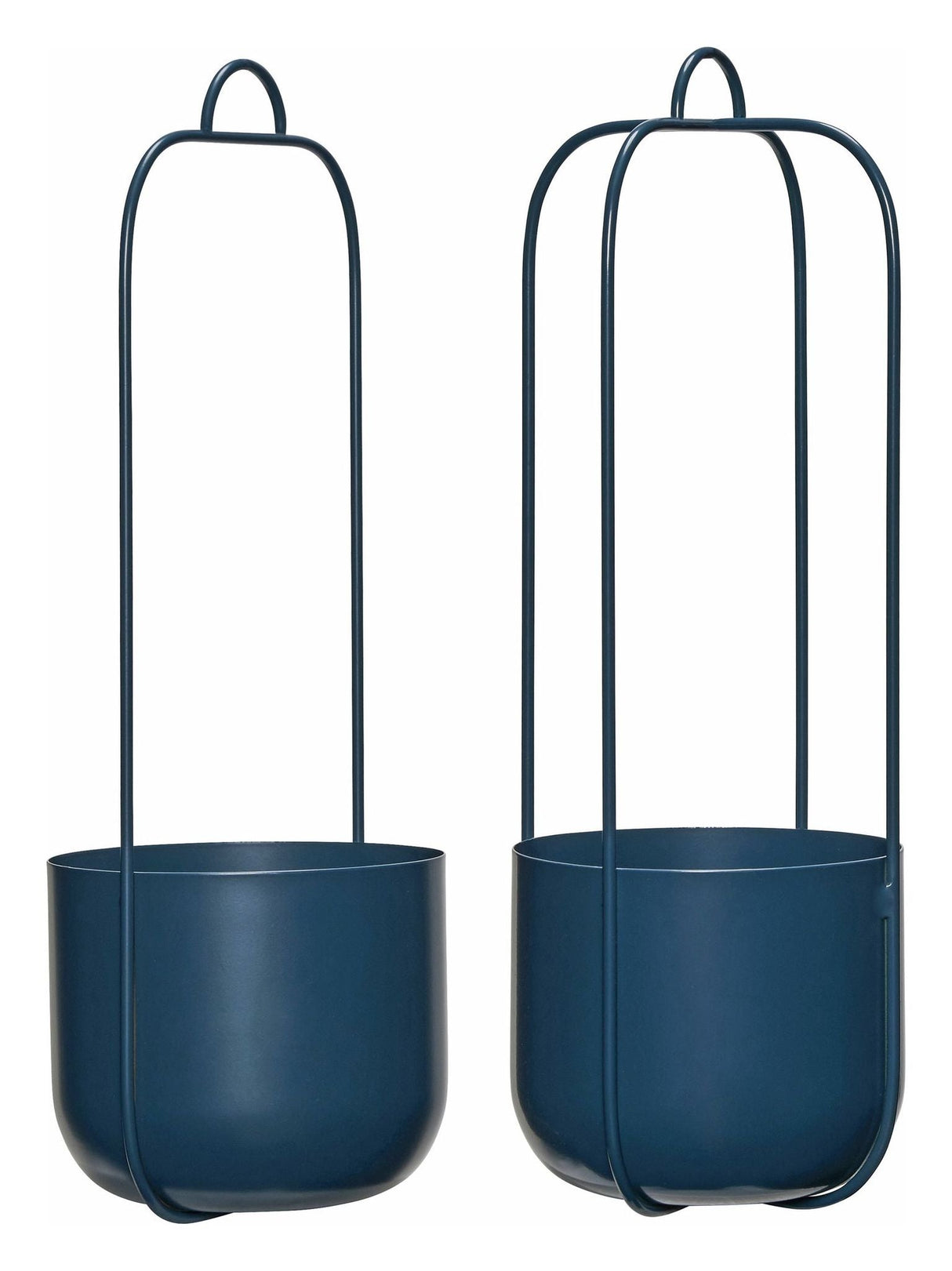 Lotus Hanging Pot Hanger, Set of 2, Blue