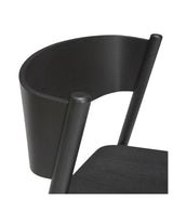 Oblique Barstool Black Oak veneer