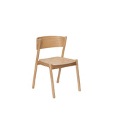 Oblique Dining Chair, Oak veneer