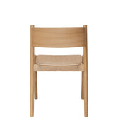 Oblique Dining Chair, Oak veneer