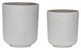 Hübsch Among Pot, gray, set/2