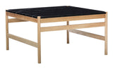 Raw Coffee Table, Black/Nature