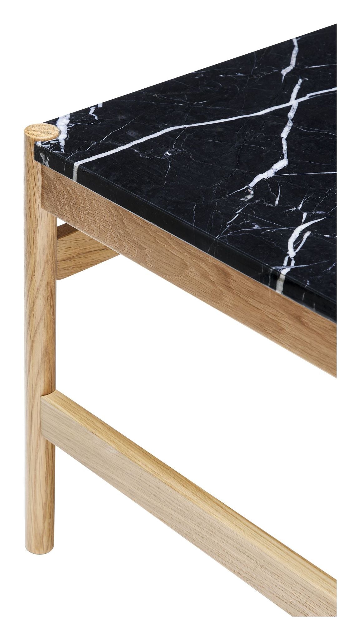 Raw Coffee Table, Black/Nature